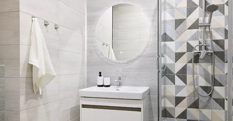 Small Master Bathroom Remodel in Stockton